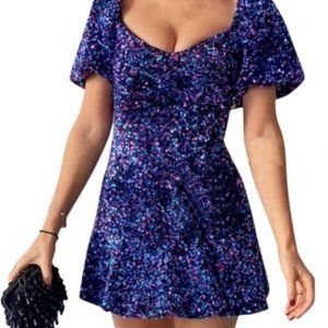 Zara Sequin Mini Dress